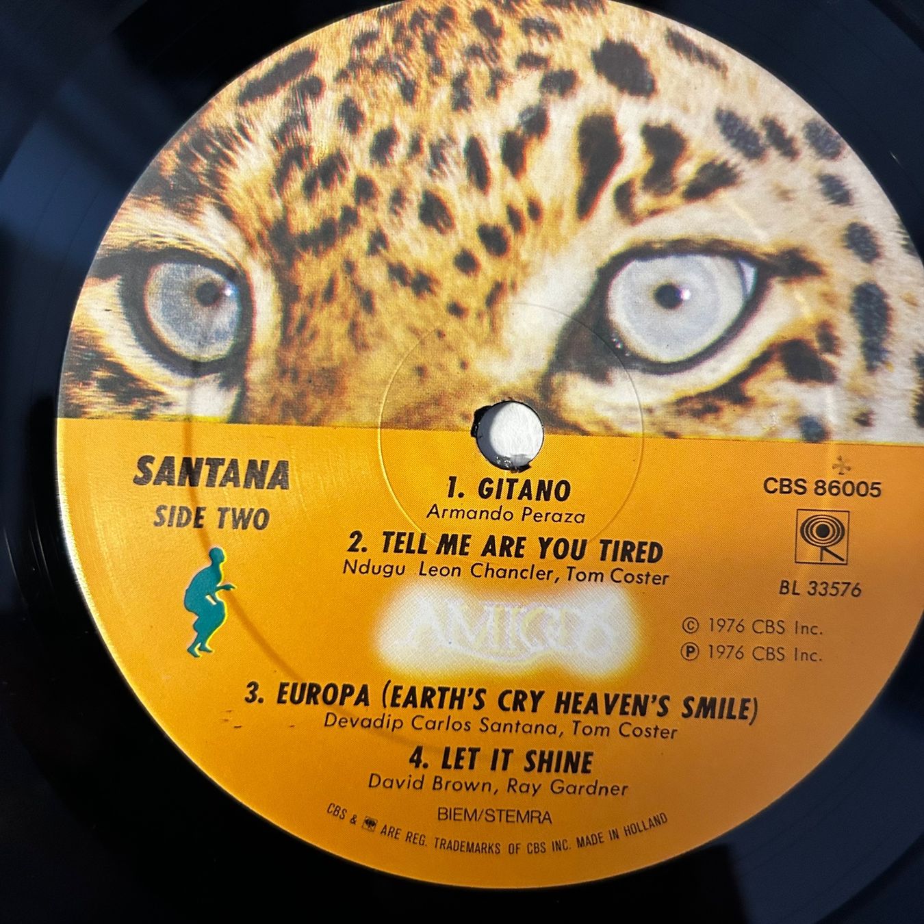 Schallplatten: Santana - Amigos; Vinyl Platte – Gebraucht aus Aesch BL von BernisFlomi 4