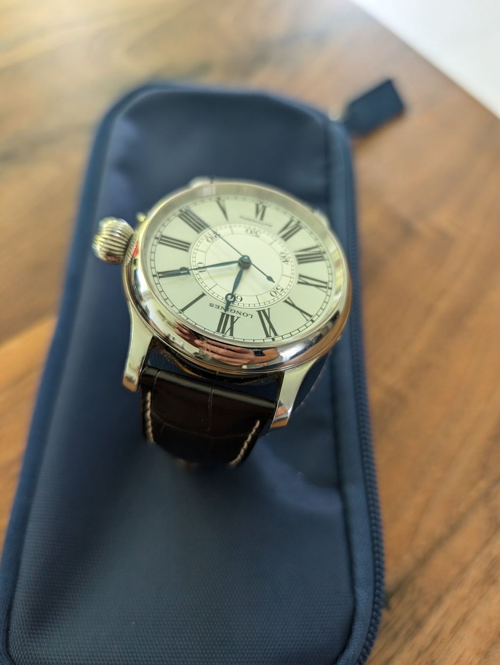 Longines Orologi: Longines Weems Second-Setting Watch – Usato da Meggen venduto da banduga 2