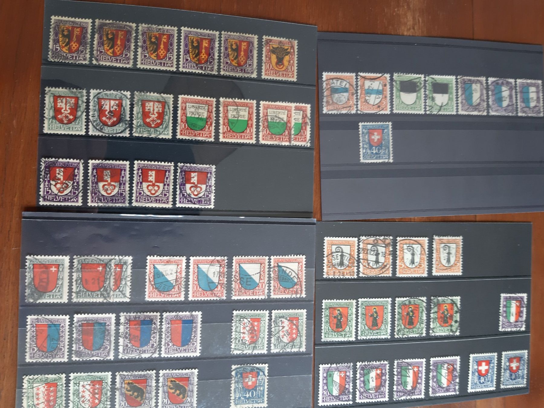 Alle Briefmarken: Timbres-poste – Gebraucht aus Aigle von Calcicole 1