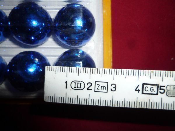 Tutte le decorazioni: 12 Weihnachtskugeln wunderschöne original Höfler aus Glas – Nuovo e nell'imballaggio originale da Luzern venduto da Weihnachtsschmuck 5