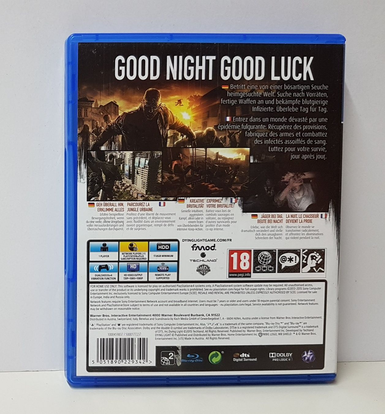 Sony Giochi: Dying Ligh Bekämpfe blutgierige Infizierte   PS 4 – Usato da Schüpfheim venduto da Games_Spielkonsolen 3