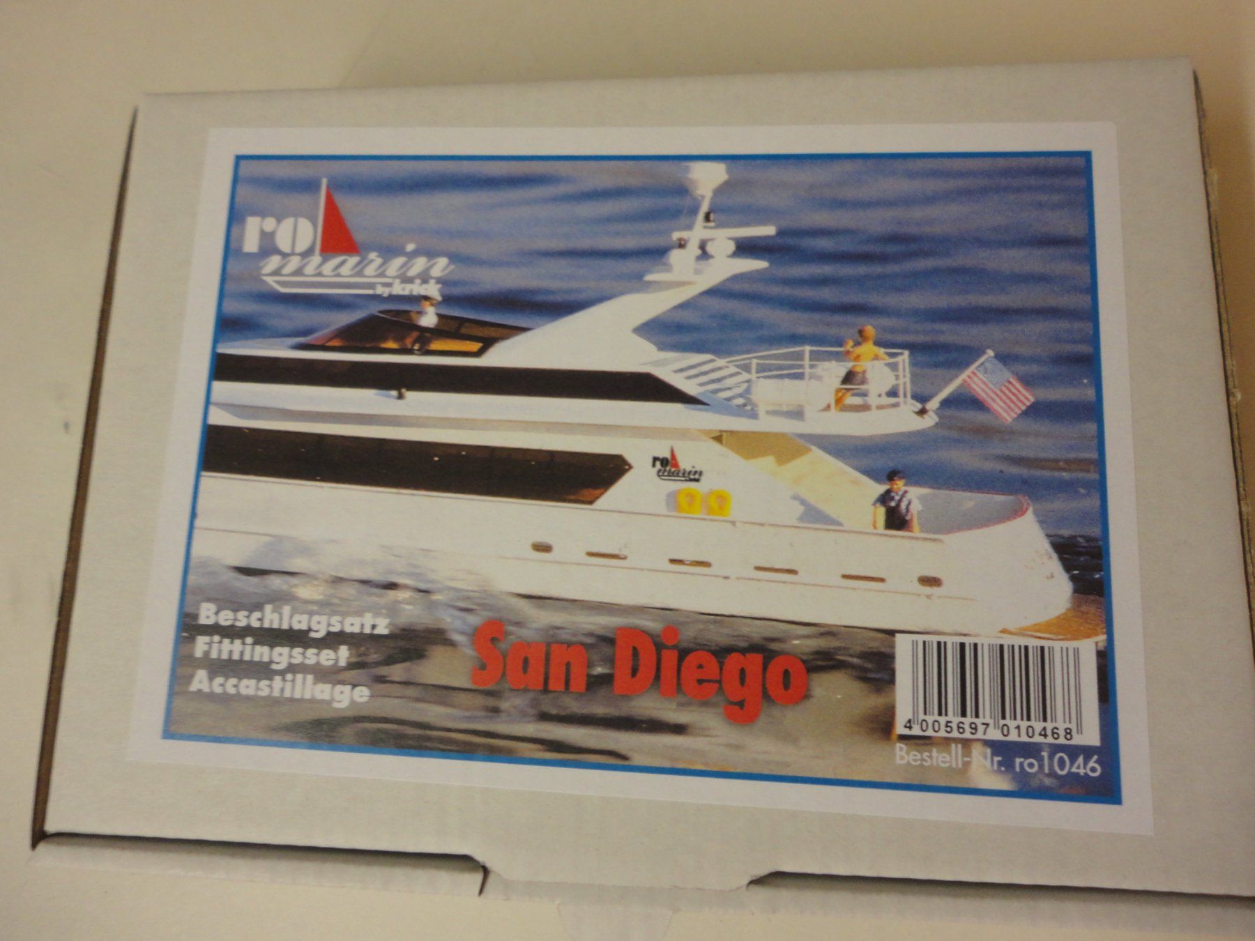 Robbe Modellismo RC: Robbe Beschlagset San Diego ro1046 Neu – Nuovo e nell'imballaggio originale da Horgen venduto da RcModell