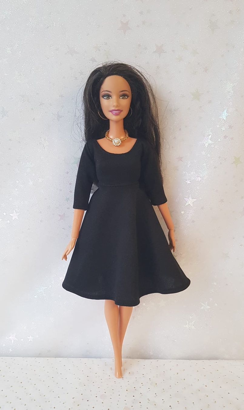 Bambole: Barbie Kleid mit Schmuck – Nuovo (secondo la descrizione) da Lachen SZ venduto da Sakura4hime