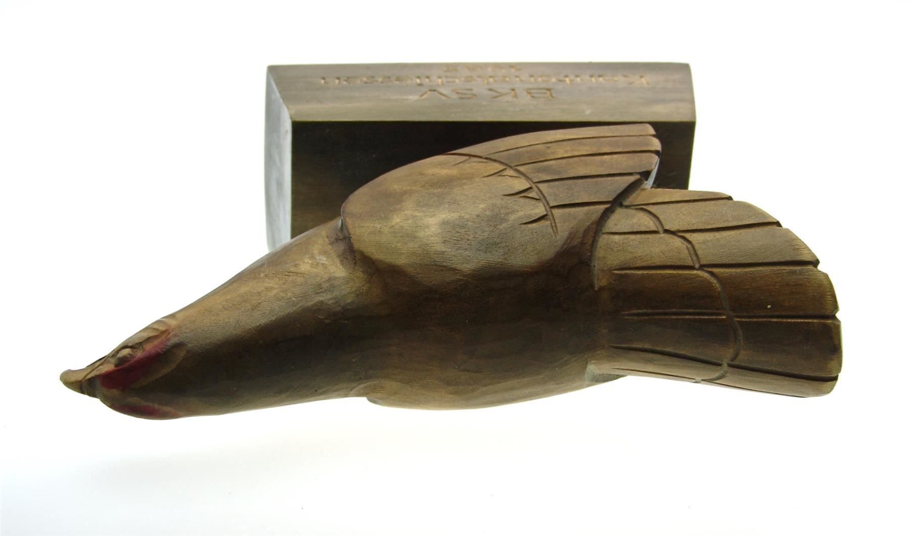 Sculture & Statue: geschnitzer Auerhahn auf Sockel 1965 – Usato da Langenthal venduto da TolleGeschenke2026 4