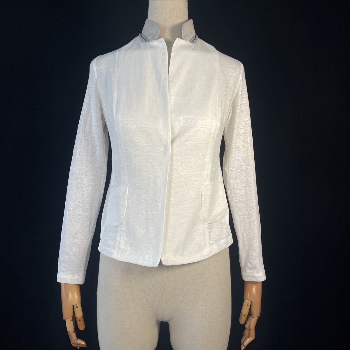 Fabiana Filippi Pullover & Sweatshirts: FABIANA FILIPPI Light Linen Jacket – Neu (gemäss Beschreibung) aus Emmen von Avviivva_Com2023