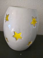GRAND POT AVEC ETOILES EN CERAMIQUE