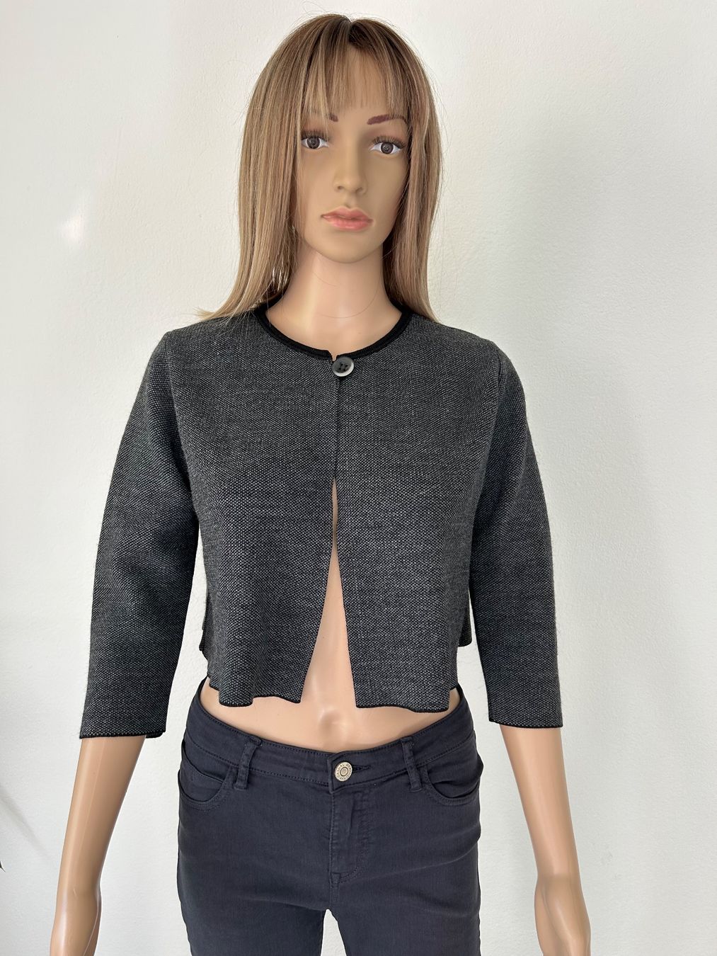 Giacche: Stylish Cropped Jacket Massimo Rebecchi – Usato da Saland venduto da ele_vc96