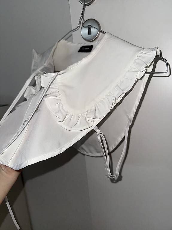 Tessuti: Kragen von Hallhuber, weiss, one size – Nuovo (secondo la descrizione) da Krauchthal venduto da Le_Sa 2