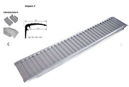 Alu-Laderampe, Verladerampe,Verladeschiene 1250 kg