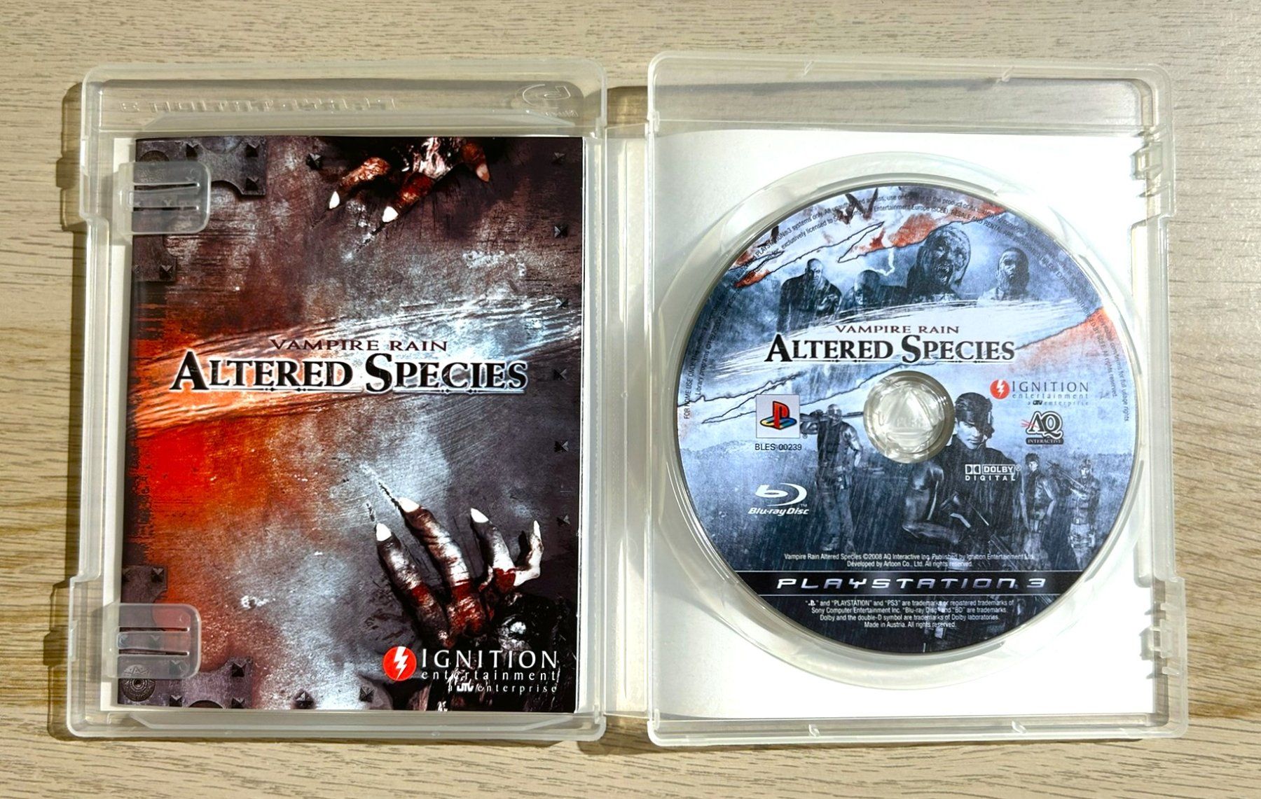 Sony Giochi: Vampire Rain Altered Species PS3 – Usato da St. Gallen venduto da Alpine.Arcade 2