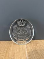 Glas-Eule – Dekoratives Objekt / Paperweight