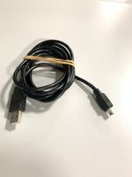 USB Kabel Ladekabel schwarz 1m lang
