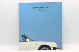 Porsche 911 G Series SC Cabriolet 1982 Prospekt