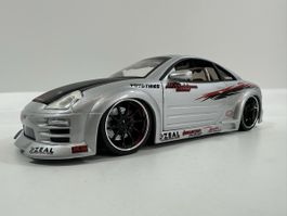 Mitsubishi Eclipse 1:18, Import Racer by JADA TOYS