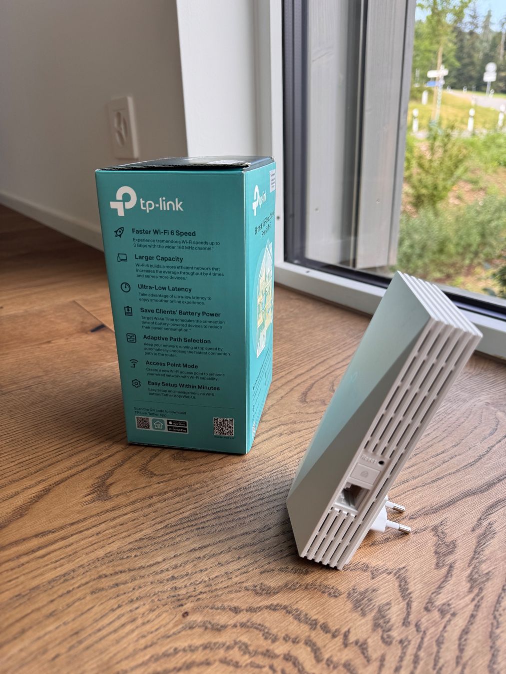 TP-Link Wlan: TP-Link AX3000 Wi-Fi 6 Range Extender RE700X neuwertig – Gebraucht aus Egg b. Zürich von Romirayray 3
