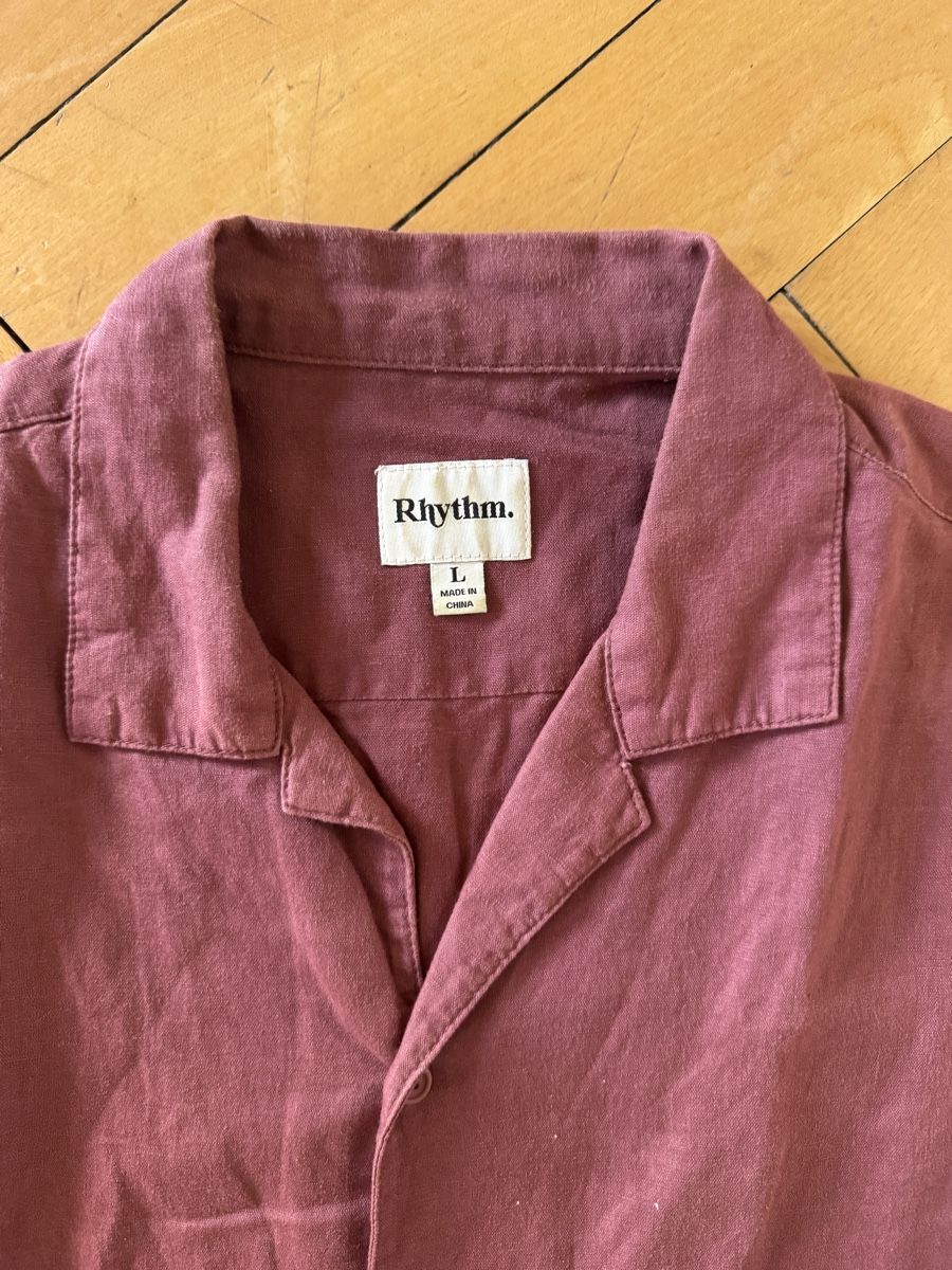 Camicie: kurzarmhemd rythm burgundy/weinrot – Usato da Bern venduto da Gigigian 1