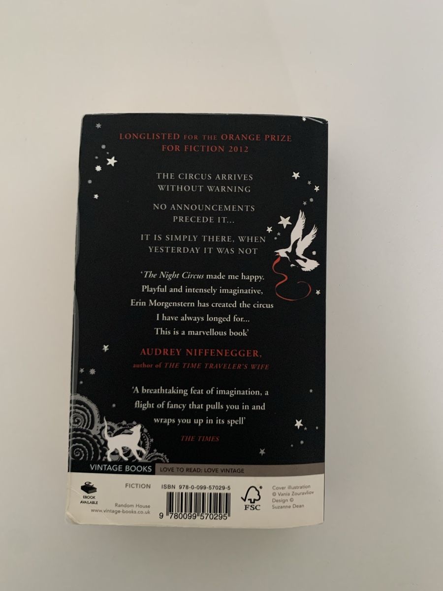 Libri: The Night Circus - Erin Morgenstern – Usato da Zürich venduto da sad_y6vv 1