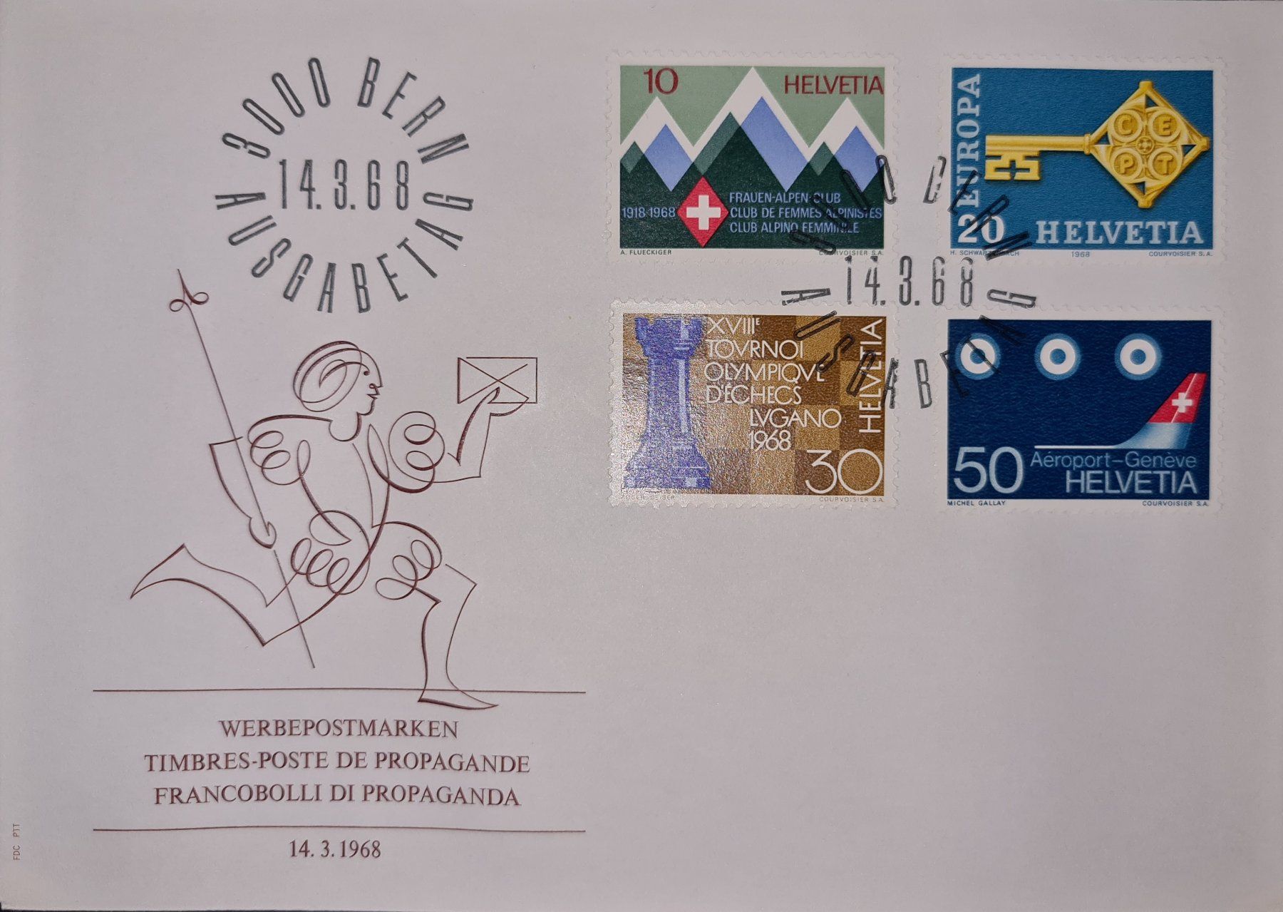Tutti i francobolli: Werbemarken – Nuovo e nell'imballaggio originale da Lyss venduto da rochen54