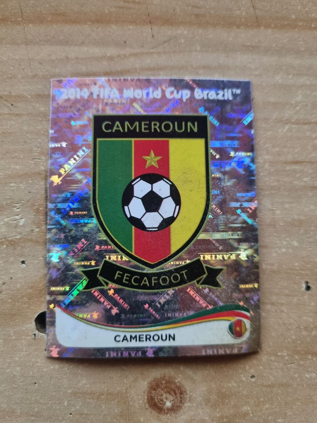 Panini Albums: Sticker Panini Cameroun WC2014 N°89 – D'occasion à Saicourt par FWNC