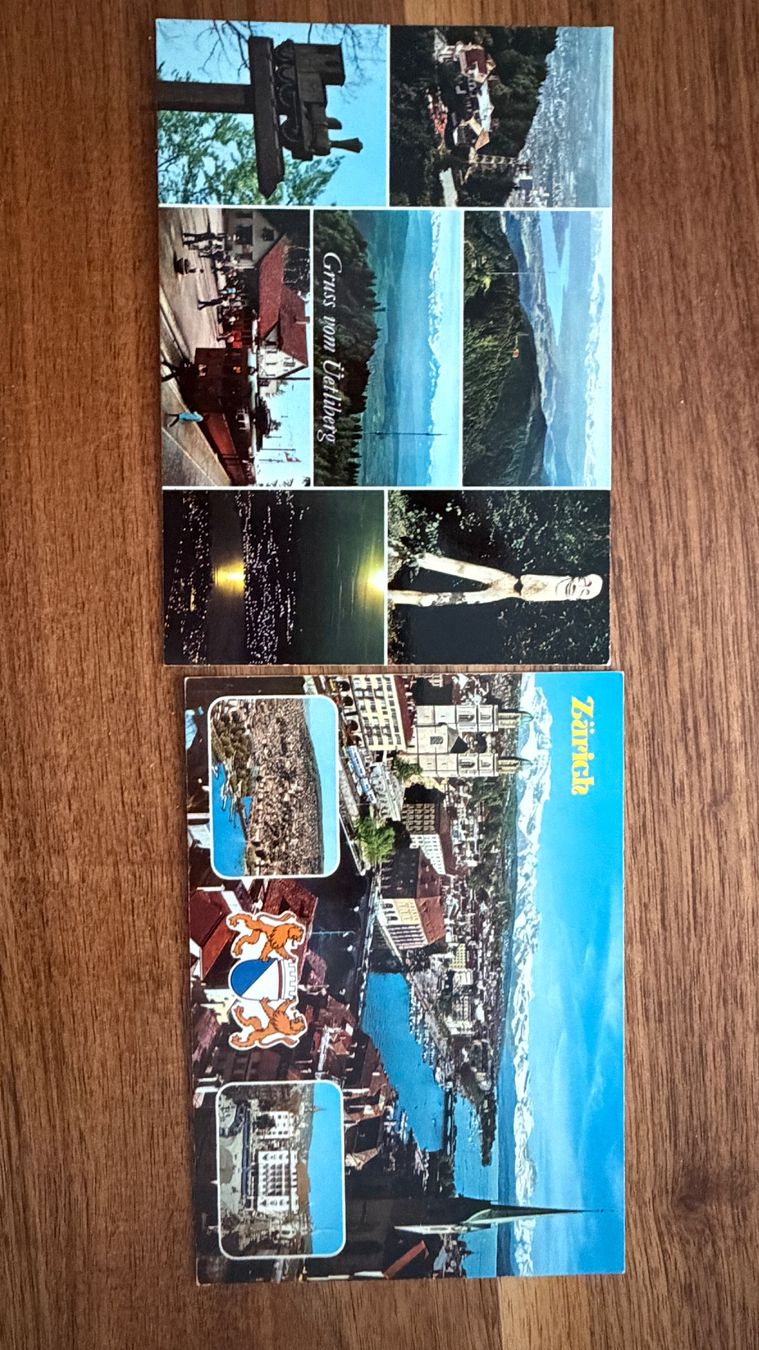 Cartoline postali: Alte Ansichtskarten Schweiz, Konvolut mit vielen Sujets – Usato da Horgen venduto da Nuschel01 2