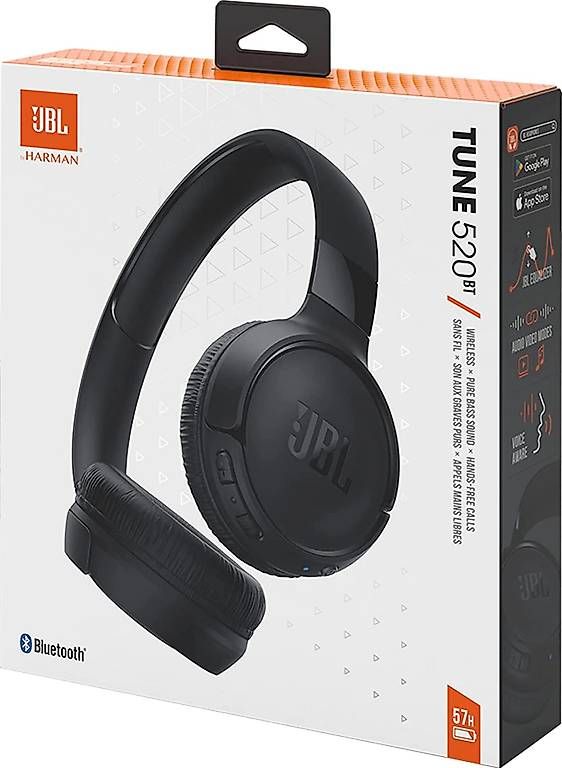 Cuffie: Bluetooth Kopfhörer, JBL Tune 520 BT, Schwarz – Usato da Baden venduto da laurent2025 1