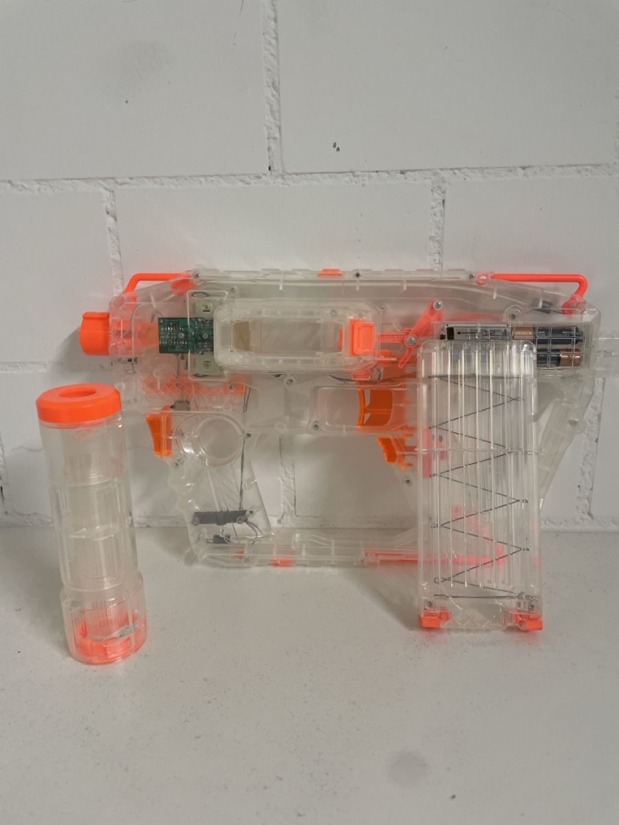 Nerf Giocattoli: Nerf / Set inkl. automatische Ladepistole – Usato da Wettswil venduto da Dorimar 2