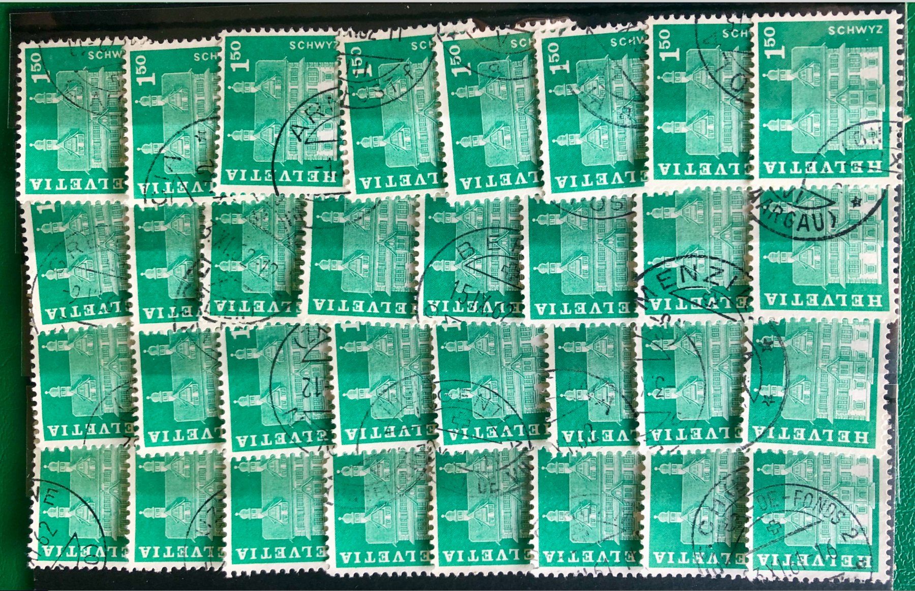 Tutti i francobolli: Nr.371 BRIEFMARKEN GESTEMPELT    – Usato da Aarau venduto da Billa007
