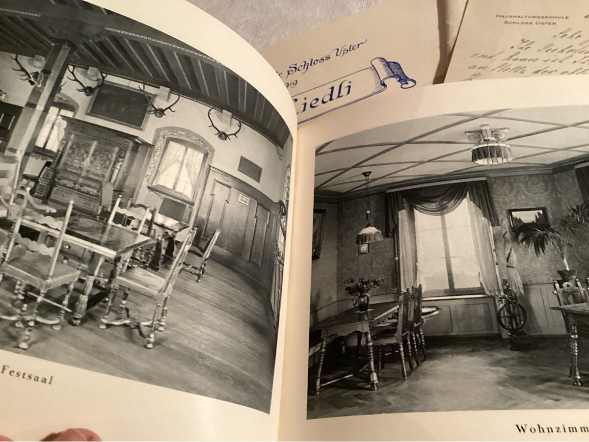 Dokumente: USTER Hauswirtschaftliche schule 7 documents 1940 – Gebraucht aus Luc (Ayent) von Rebouille 5