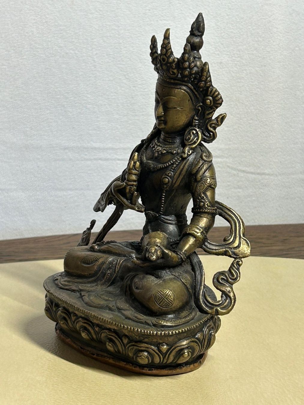 Sculptures & Statues: Buddha Vajrasattva - Skulptur aus Bronze – Neuf (Voir description) à Rocourt par Vijay02 7
