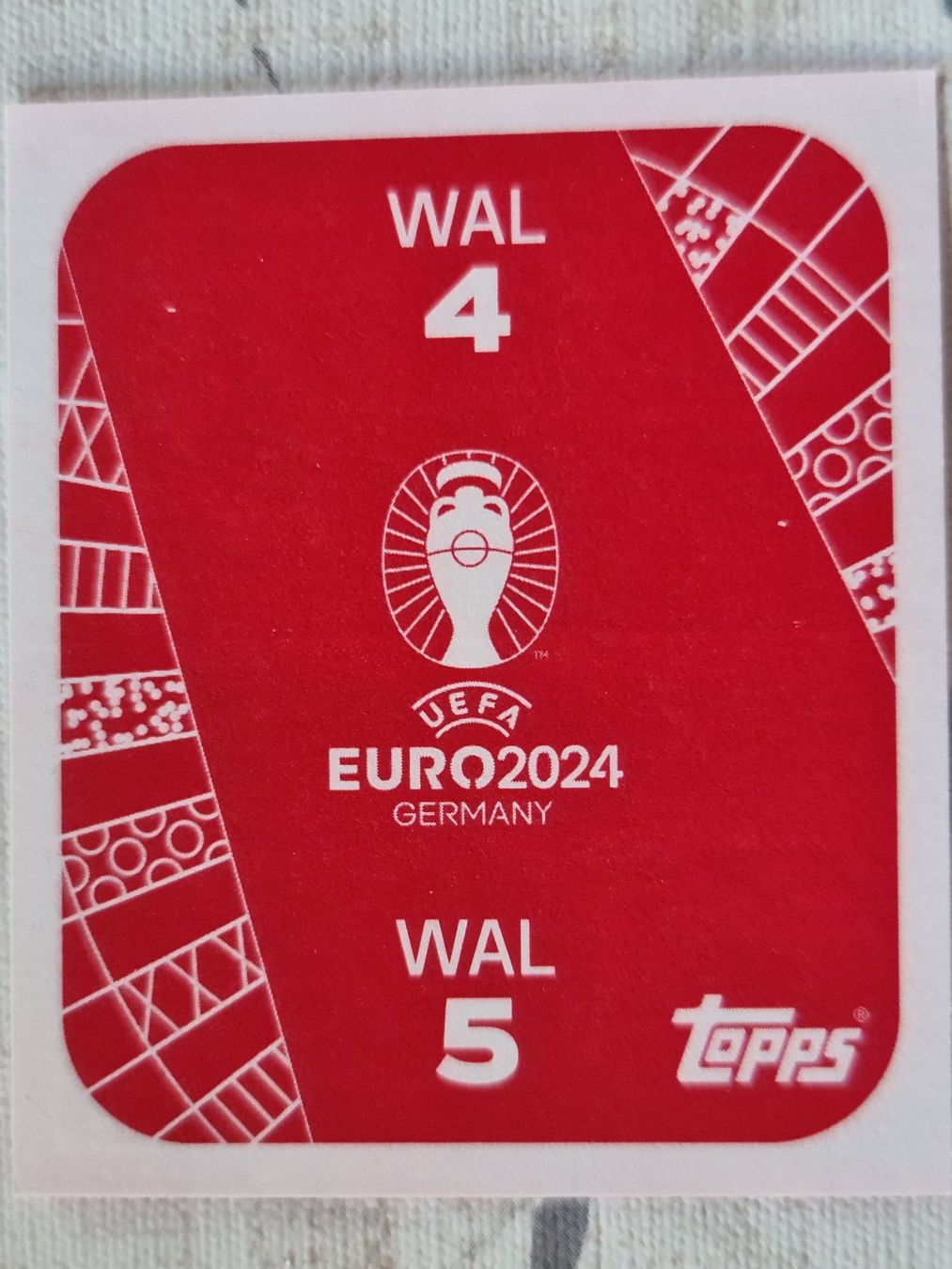 Topps Sammelbilder & Trading cards: Topps EURO2024 WAL 4 WAL 5 – Neu und originalverpackt aus Dintikon von Prime-shop 1