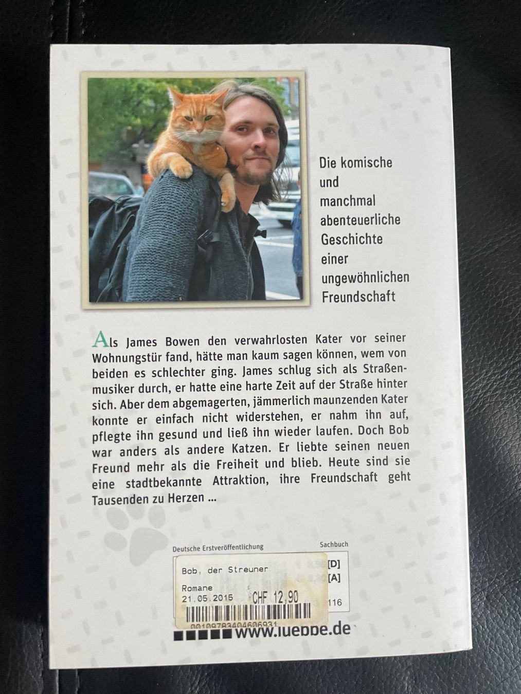 Libri: Bob, der Streuner - James Bowen – Usato da Oberiberg venduto da Cheyha 1