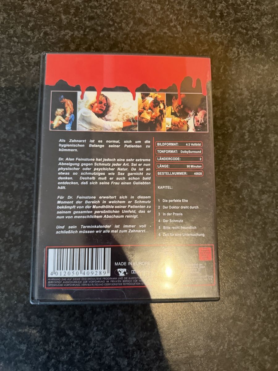 Tutti i DVDs: Dvd the dentist – Usato da Oberwil BL venduto da LiviaS01 1