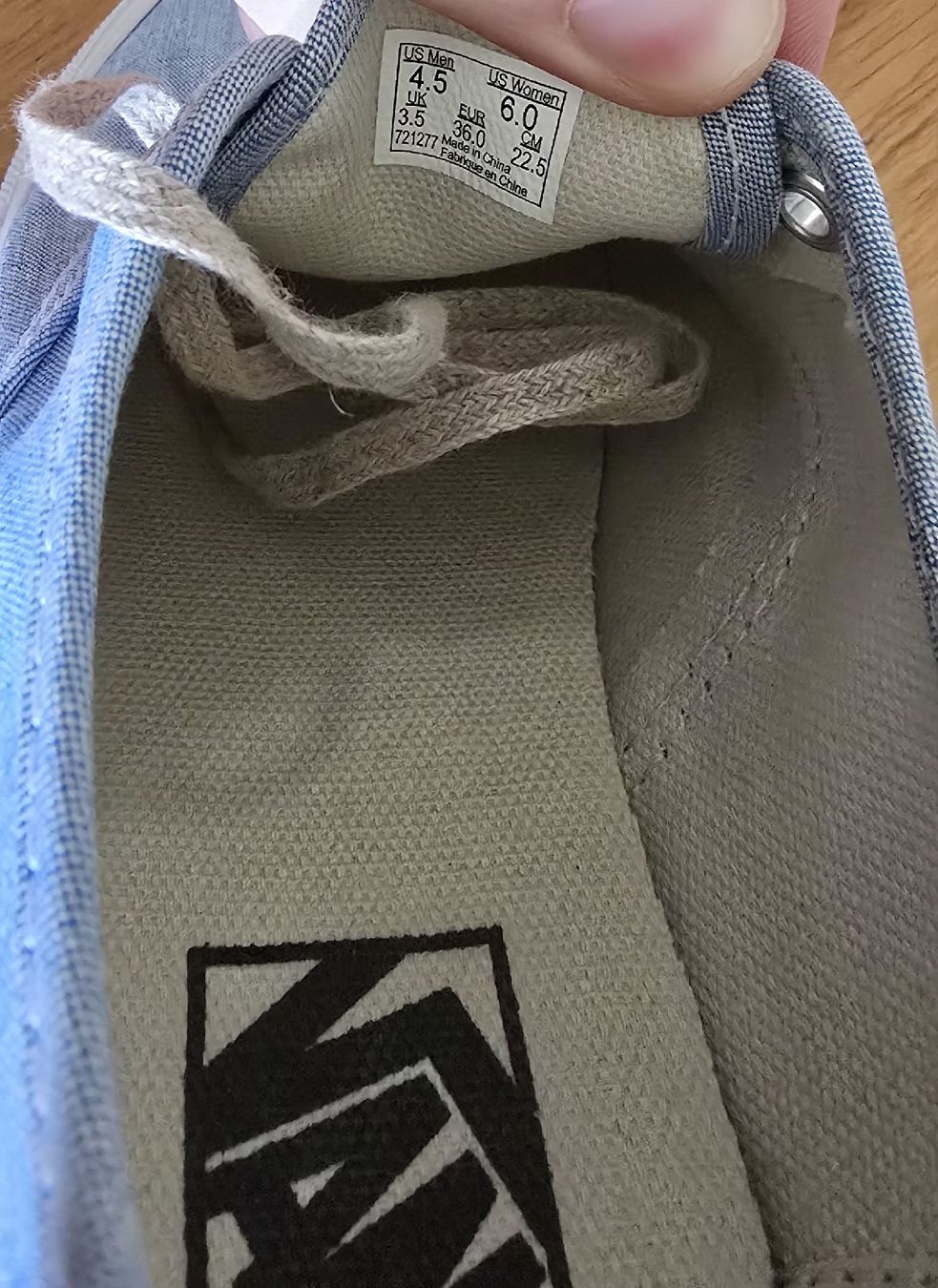Vans Scarpe da donna: Vans Authentic bleu ciel, taille 36 – Nuovo (secondo la descrizione) da Genève venduto da MariaS2 2
