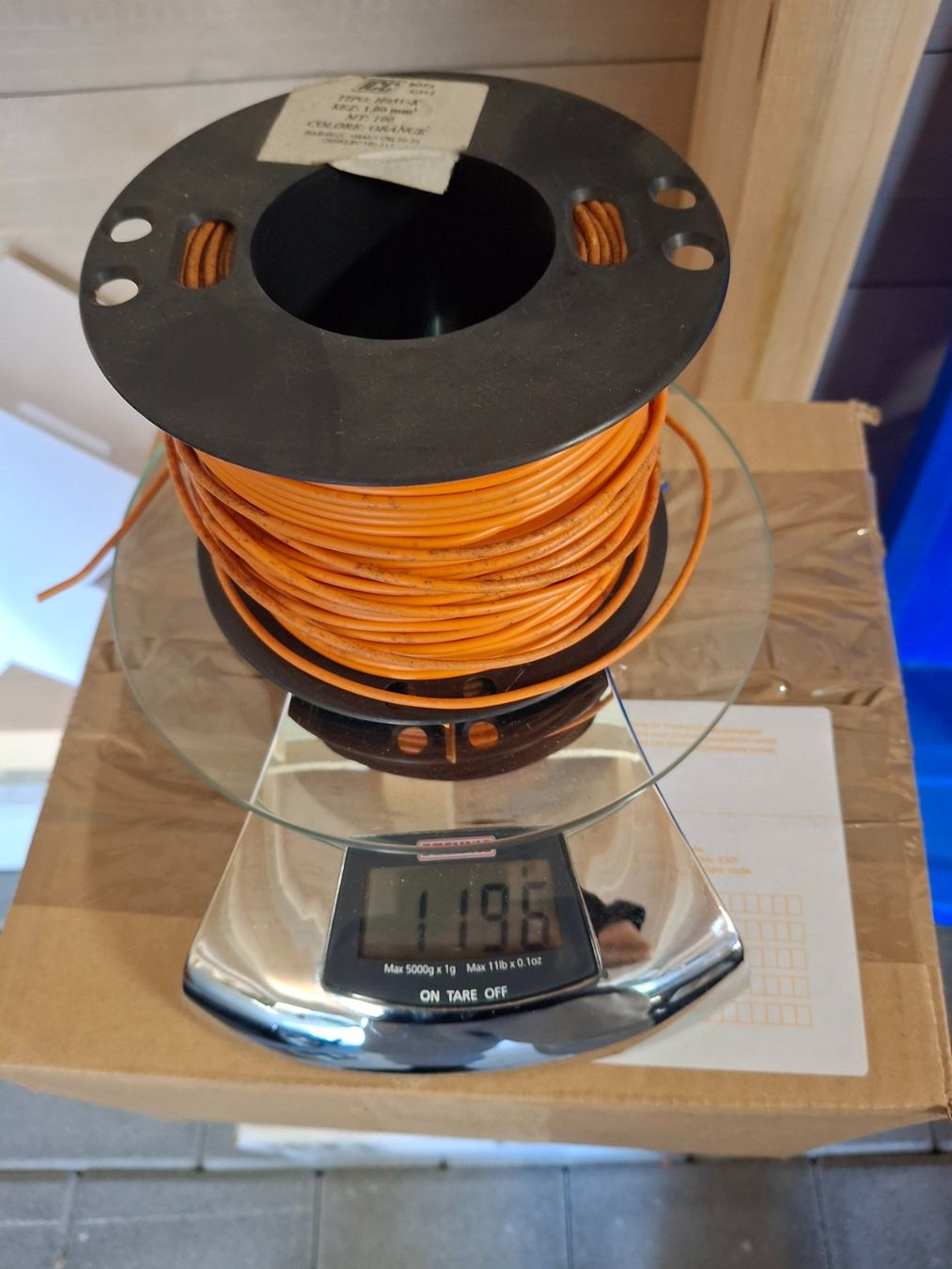 Cavi: AUTOLICHTKABEL 1.00mm², 5 x Rollen, – Usato da Horriwil venduto da TOKYONIGHTS 3