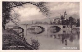Solothurn // 1930 Rötibrücke Aare // Sommer