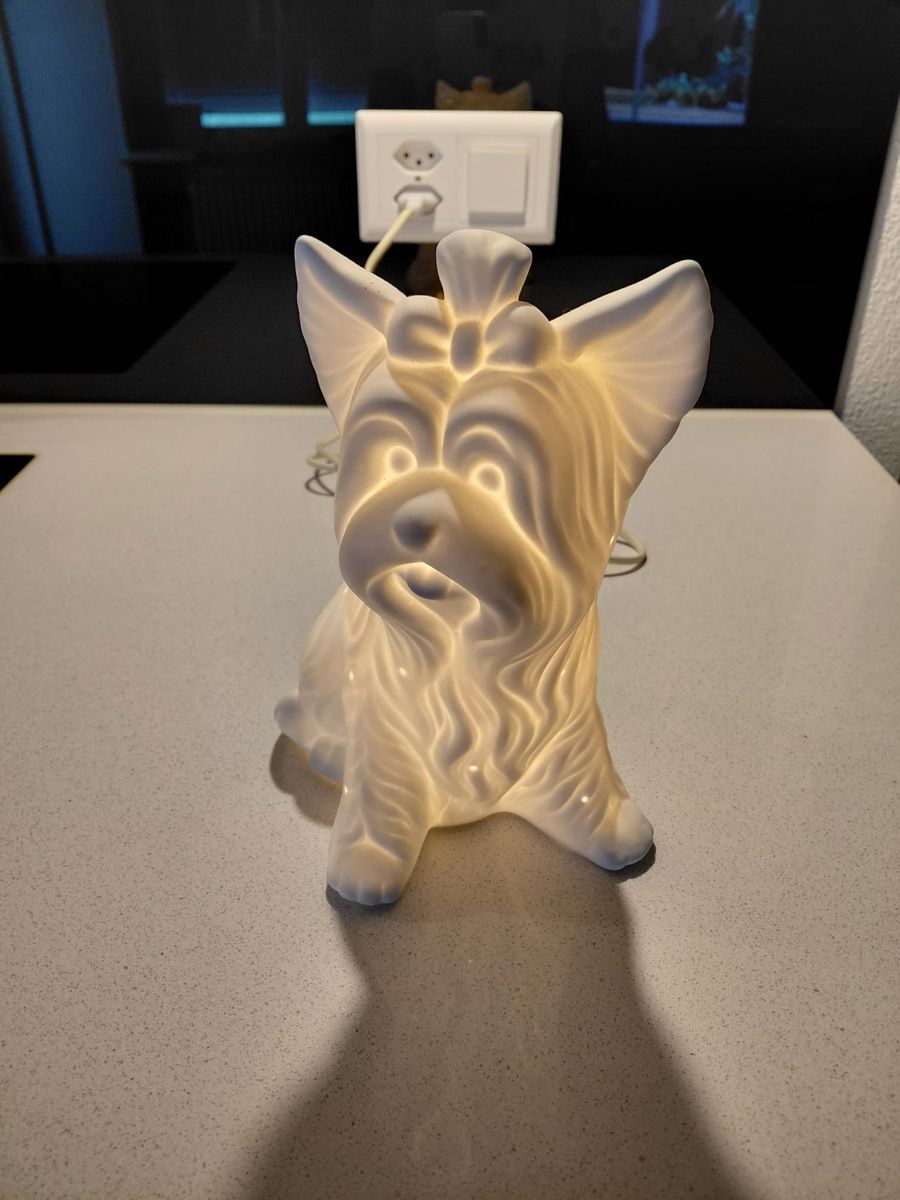 Lampade: Tischlampe in coolem Hundedesign – Nuovo (secondo la descrizione) da Grenchen venduto da lia51 1