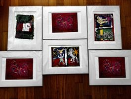 6 Kunstdrucke Zirkus Motive Rolf Knie