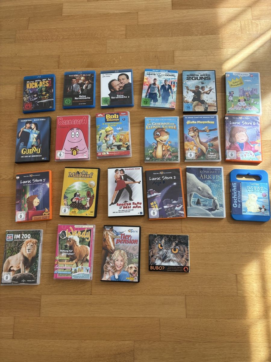 Alle DVDs: Div. DVD und Computerspiele – Gebraucht aus Oetwil an der Limmat von Anina_Mercedes