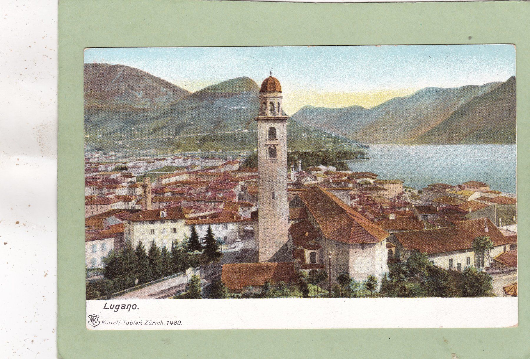 Cartoline postali: Lugano – Difettoso da Herisau venduto da Lisegrat2008