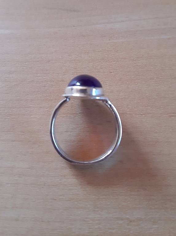 Anelli: Ring Silber mit Amethyst – Nuovo e nell'imballaggio originale da Burgdorf venduto da sik_mz9x