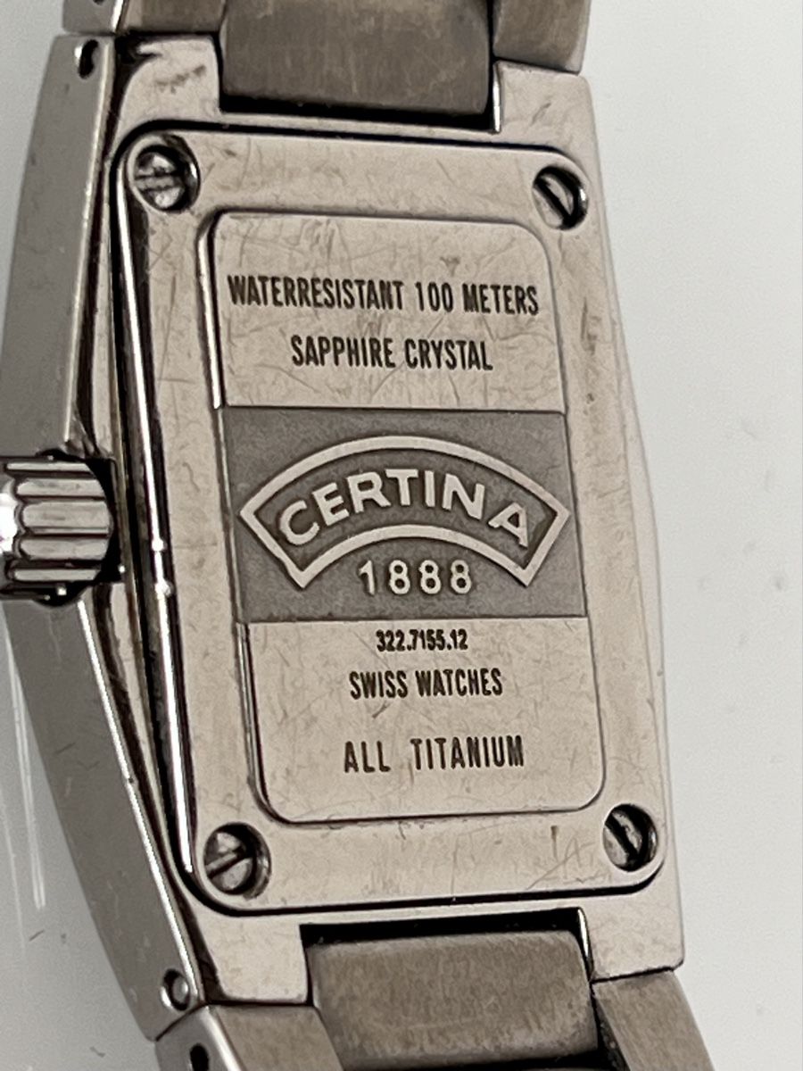Certina Orologi: Certina DS Spel Titanium Damenuhr defekt – Difettoso da Bern venduto da UhrDeal 5
