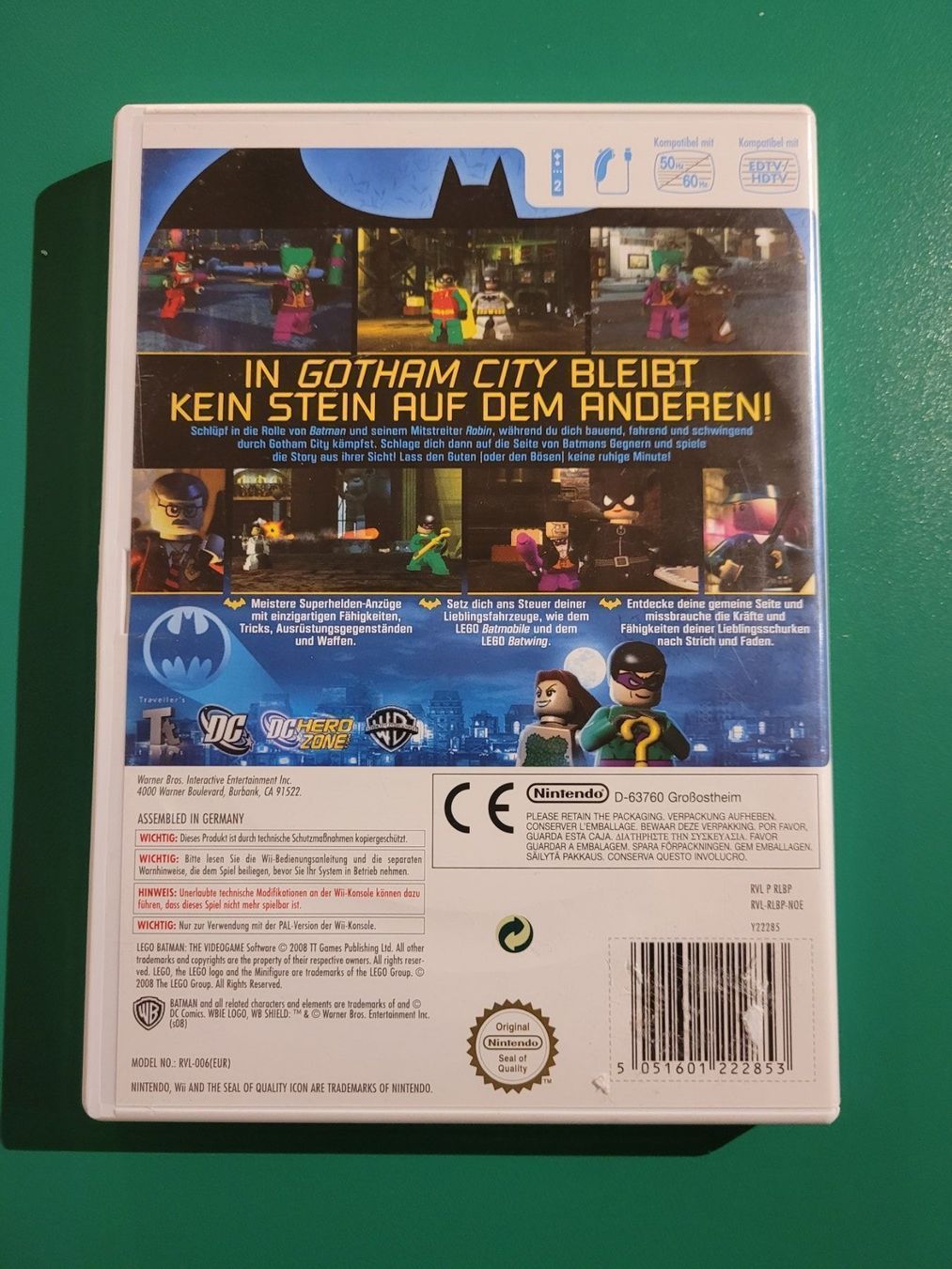 Giochi: Lego Batman das Videospiel - Nintendo Wii – Usato da Grindelwald venduto da lego9 1