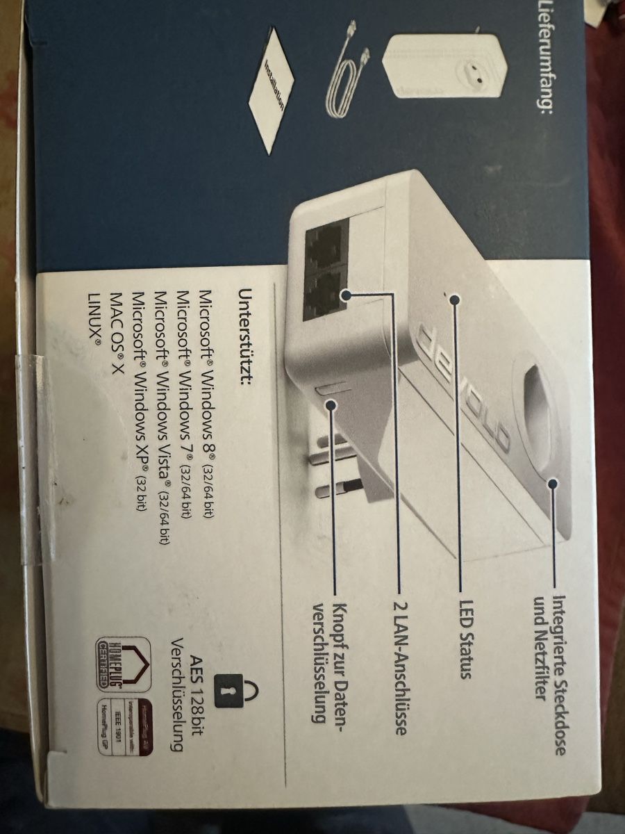 Devolo WiFi: Devolo Powerline LAN – Neuf avec emballage d'origine à Yverdon-les-Bains par Swissm35 4