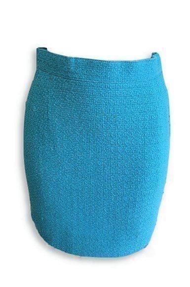 Giacche: elegante türkise Tweedjacke – Usato da Zürich venduto da ANU-AnimalsNeedUs 5