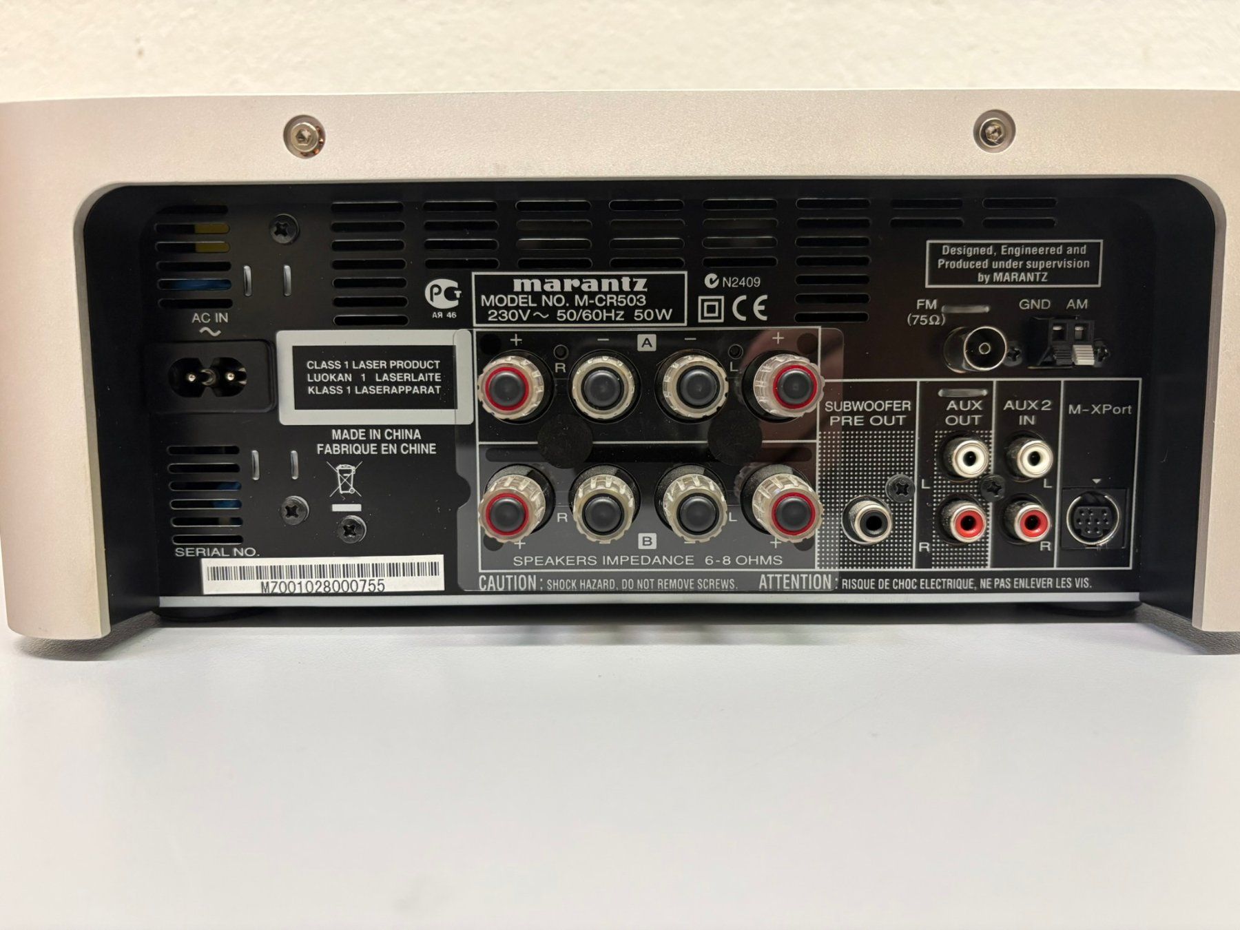 Marantz Ricevitori: Marantz M-CR 503 CD-Receiver – Usato da Hochdorf venduto da av-electronics 3