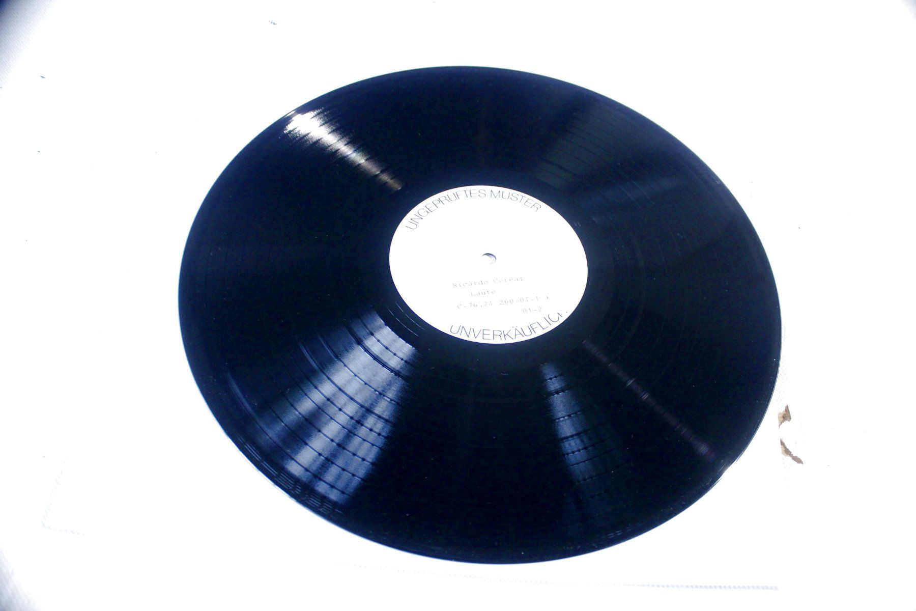 Schallplatten: RICARDO CORRERA, Laute, Unverkäufliche Testpressung, M- – Gebraucht aus Bern von kultiges 4