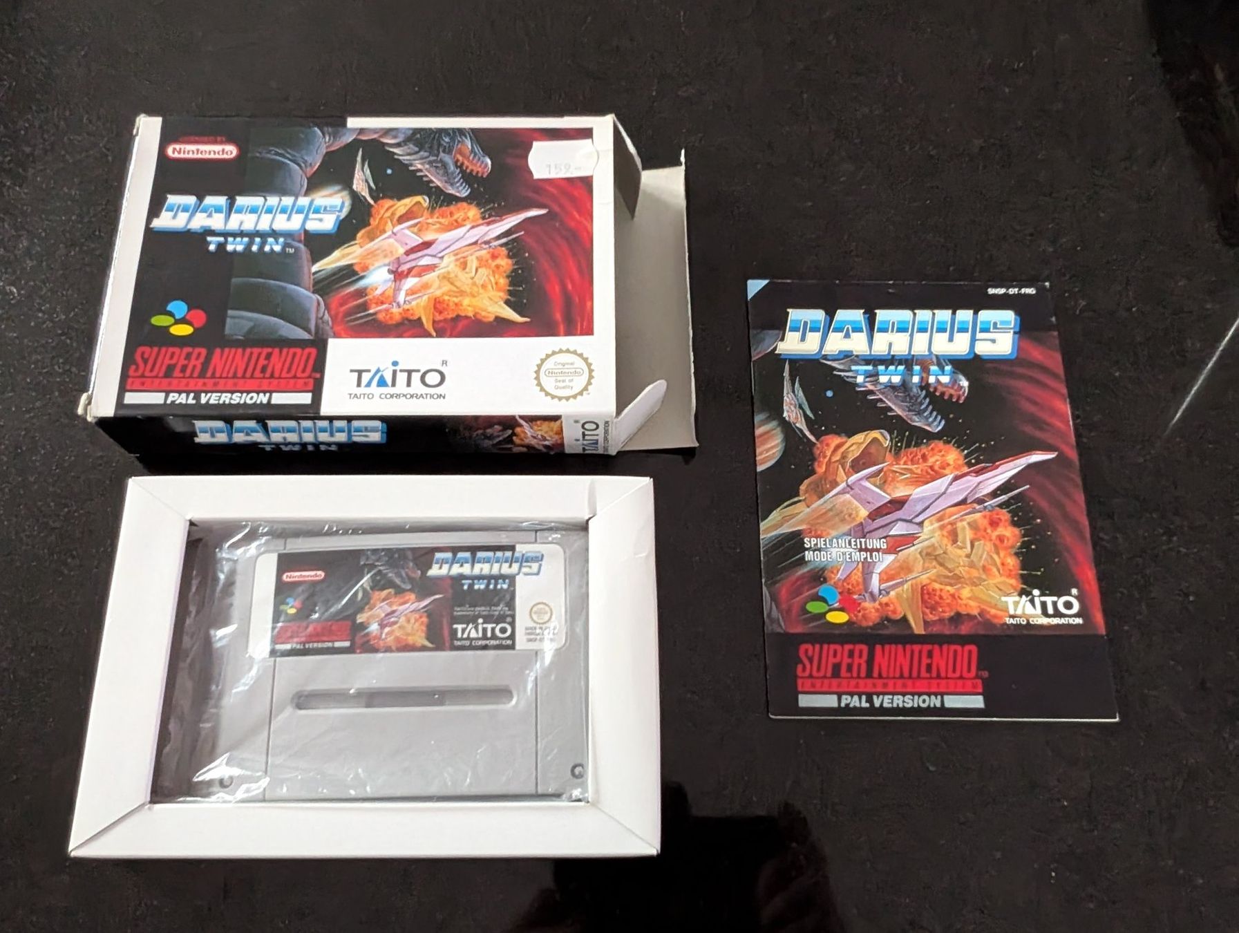 Nintendo Giochi: DARIUS TWIN (PAL) - SUPER NINTENDO – Usato da Spiegel b. Bern venduto da Natix 5