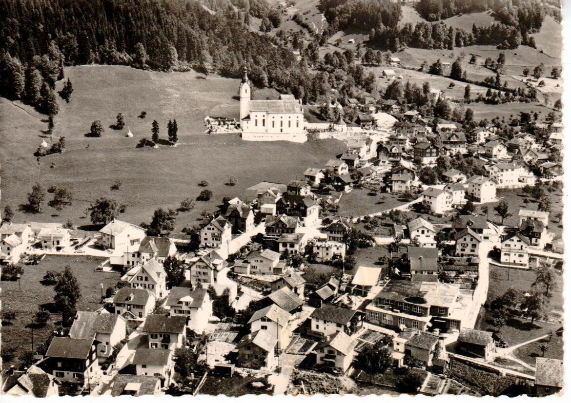 Cartoline postali: mit dem Flugzeug über Schattdorf – Usato da Wolhusen venduto da Curver9