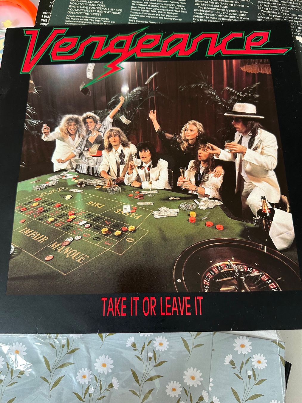 Dischi in vinile: Vengeance - Take It Or Leave It Vinyl – Usato da Füllinsdorf venduto da mar_7rxb
