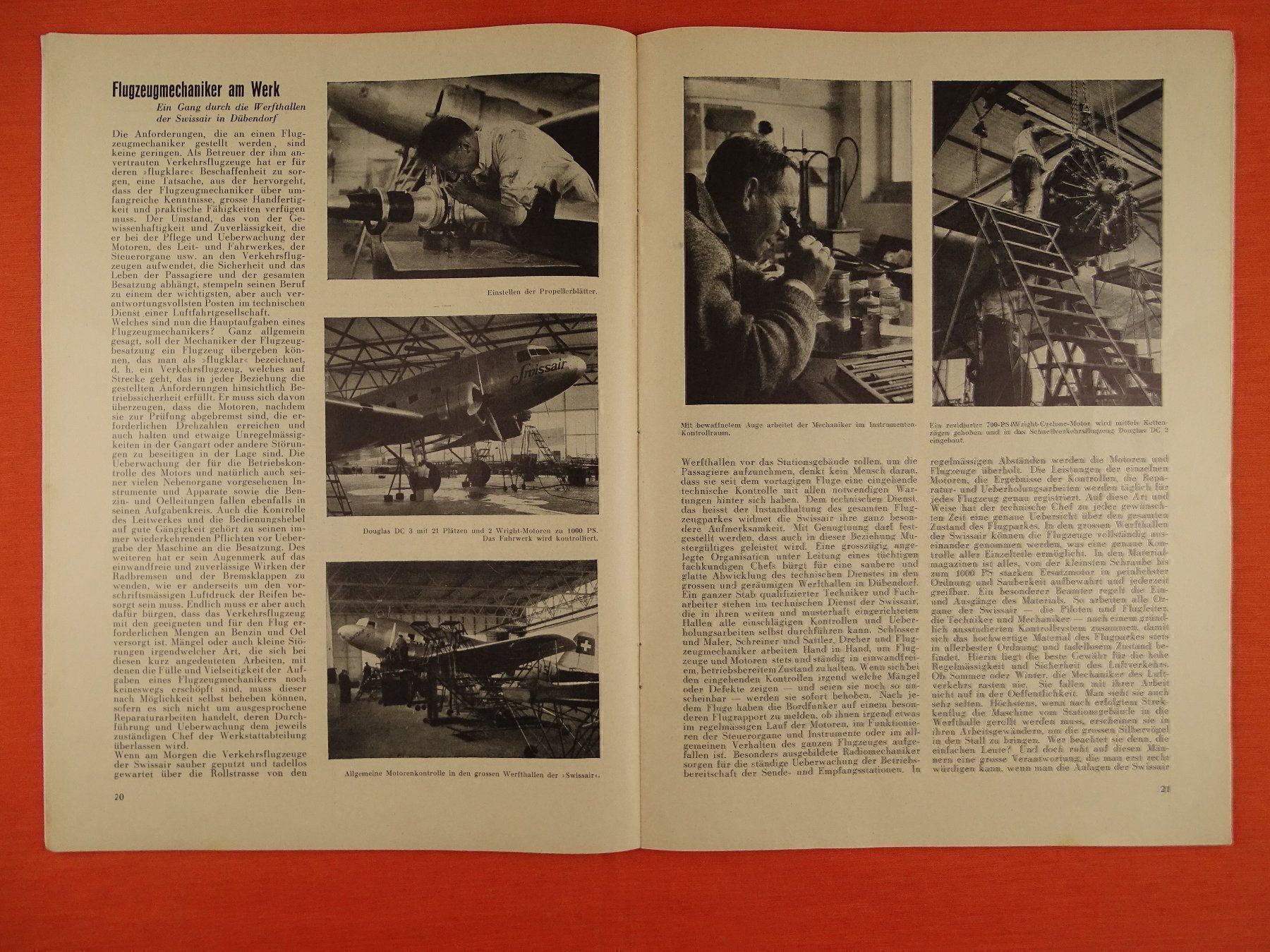 Bücher: SWISSAIR, DER SCHWEIZER JUGEND GEWIDMET – Gebraucht aus Grüningen von Kartensammler 3